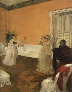 Edgar Degas The Song Rehearsal oil painting artist